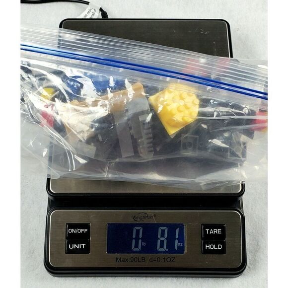 Assorted Lot Of Loose Mega Block Pieces Building Bricks 8.1 Ounces Multicolored - Picture 2 of 2